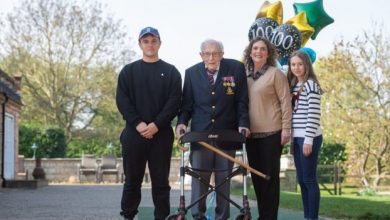 Photo of 99 Year Old War Veteran – Captain Tom Moore Passes £23 Million in Fund Raising Against Covid – 19