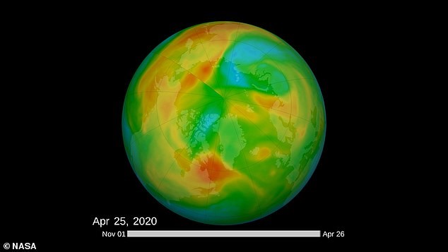 Researchers believe the ozone hole closed as unusually warm spring temperatures heated air in the polar vortex and broke up the ozone-depleting polar stratospheric clouds that helped the hole form during an atypically cold winter